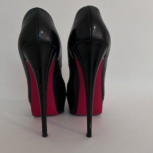 Ankle injury and I don’t think I’d ever be able to wear this height again.